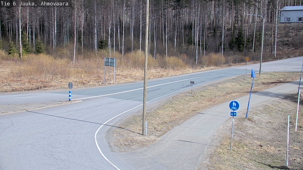 Kelikamerat Kuva Tie 6 Juuka, Ahmovaara, Juuka, Pohjois-Karjala
