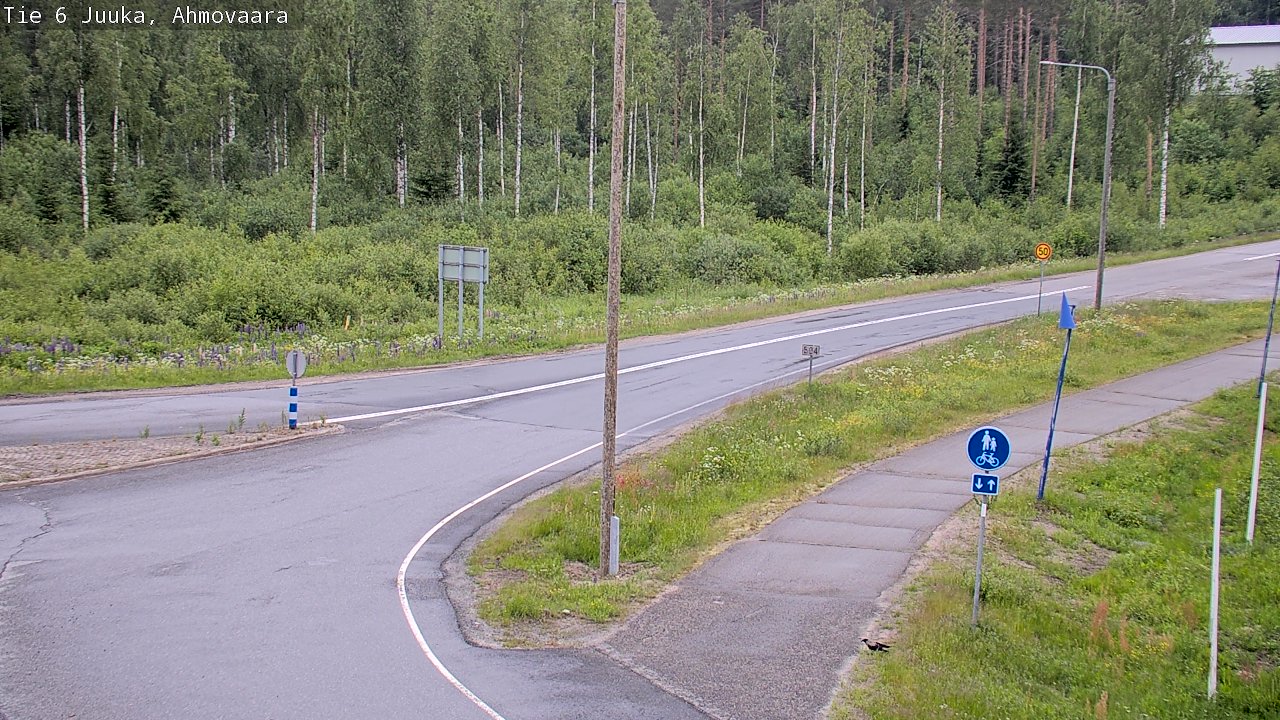 Kelikamerat Kuva Tie 6 Juuka, Ahmovaara, Juuka, Pohjois-Karjala