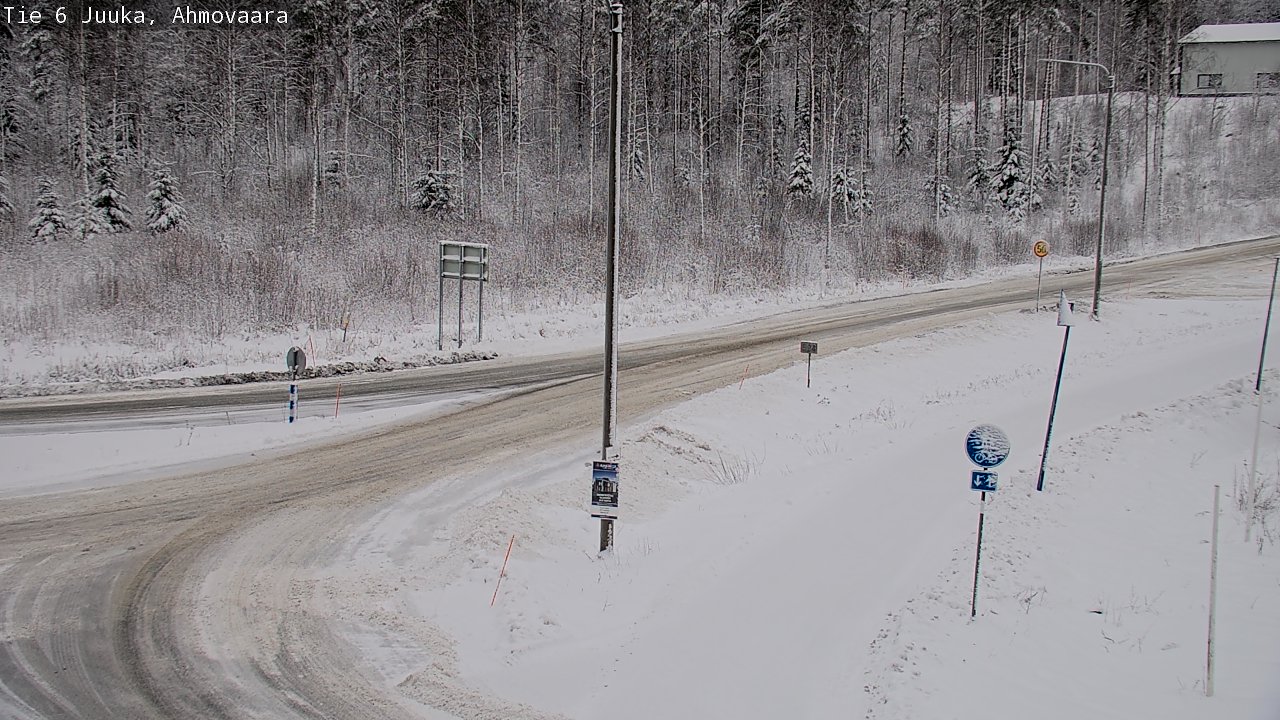 Kelikamerat Kuva Tie 6 Juuka, Ahmovaara, Juuka, Pohjois-Karjala