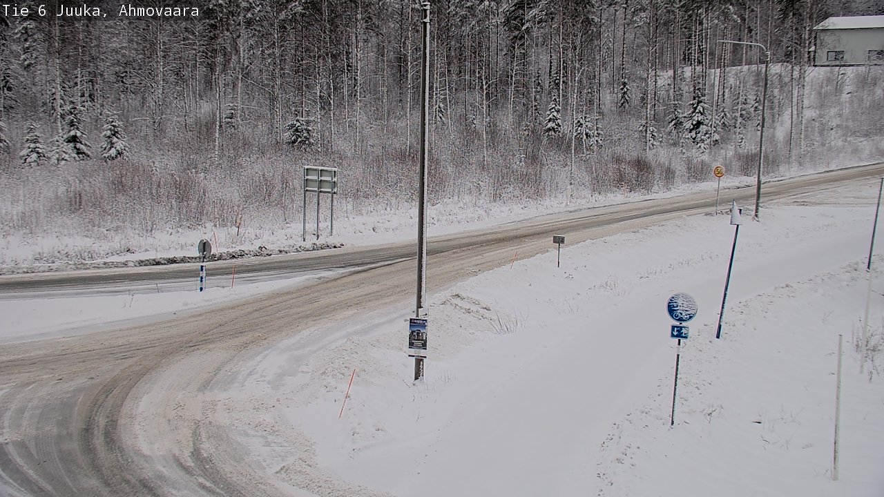 Kelikamerat Kuva Tie 6 Juuka, Ahmovaara, Juuka, Pohjois-Karjala