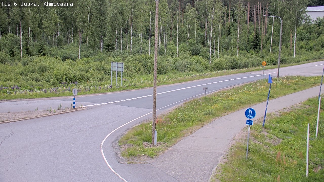 Kelikamerat Kuva Tie 6 Juuka, Ahmovaara, Juuka, Pohjois-Karjala
