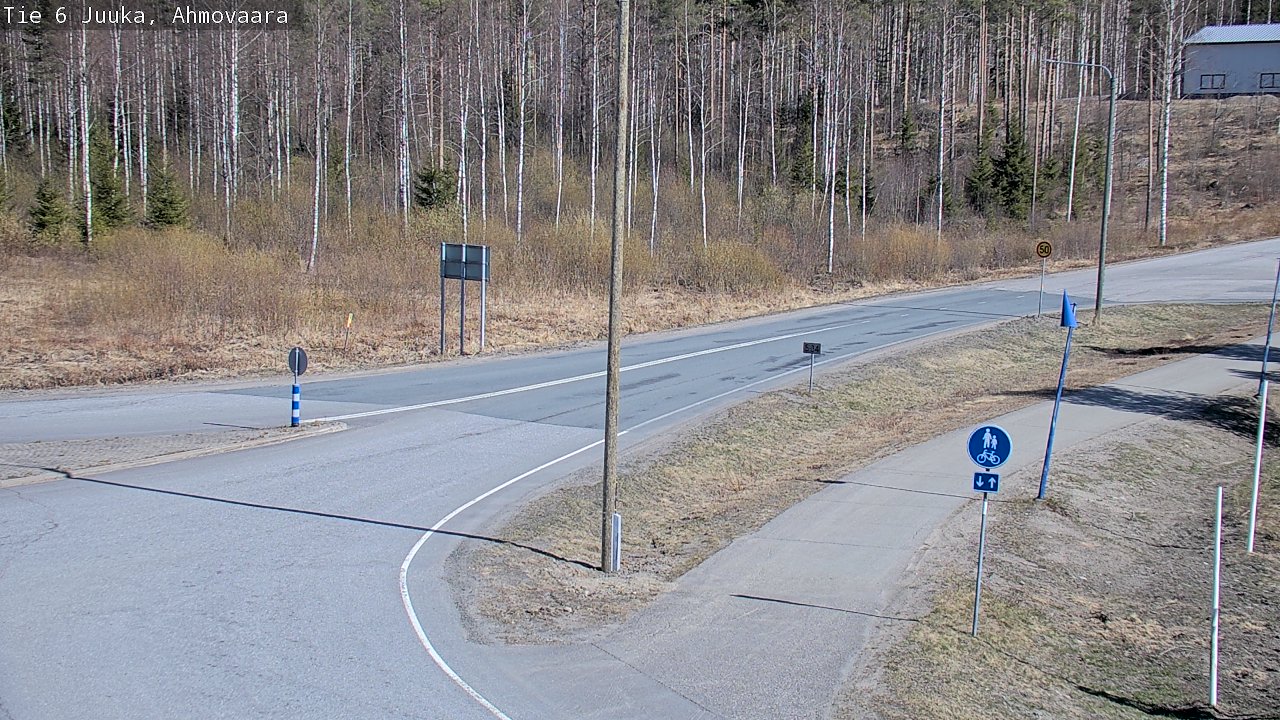 Weather Camera Image Road 6 Juuka, Ahmovaara, Juuka, Pohjois-Karjala