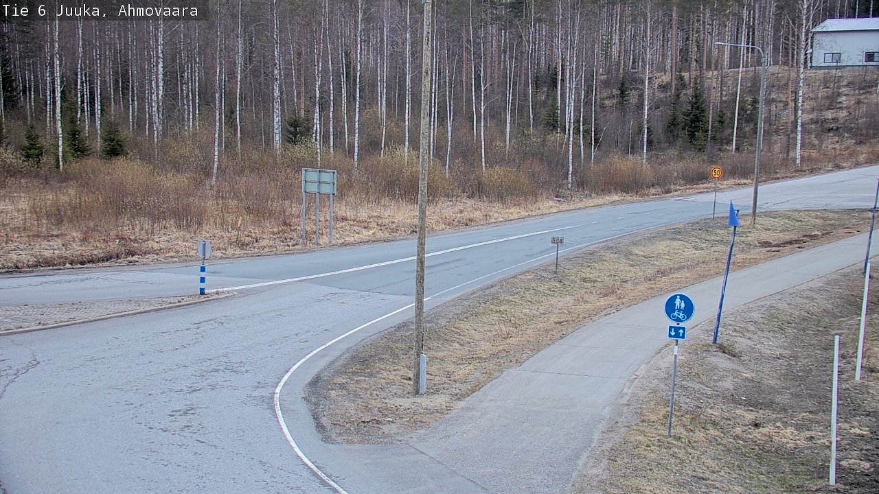 Kelikamerat Kuva Tie 6 Juuka, Ahmovaara, Juuka, Pohjois-Karjala