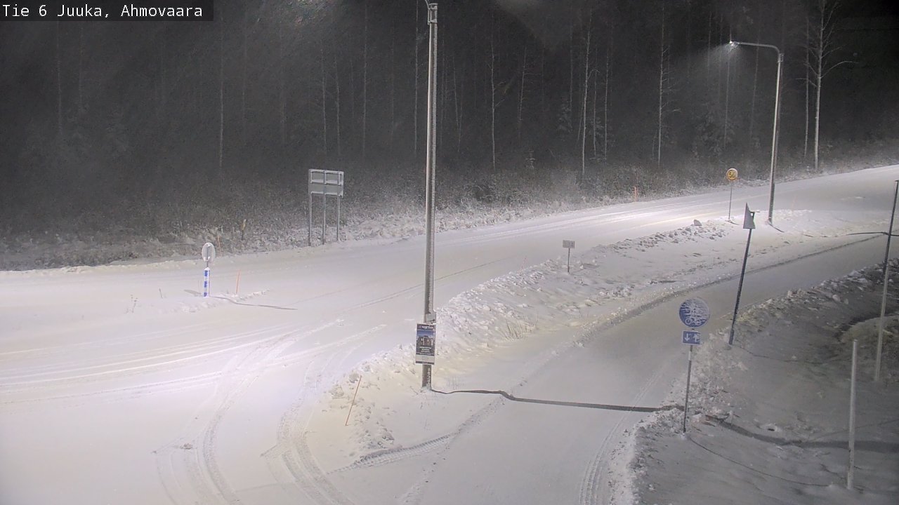 Kelikamerat Kuva Tie 6 Juuka, Ahmovaara, Juuka, Pohjois-Karjala