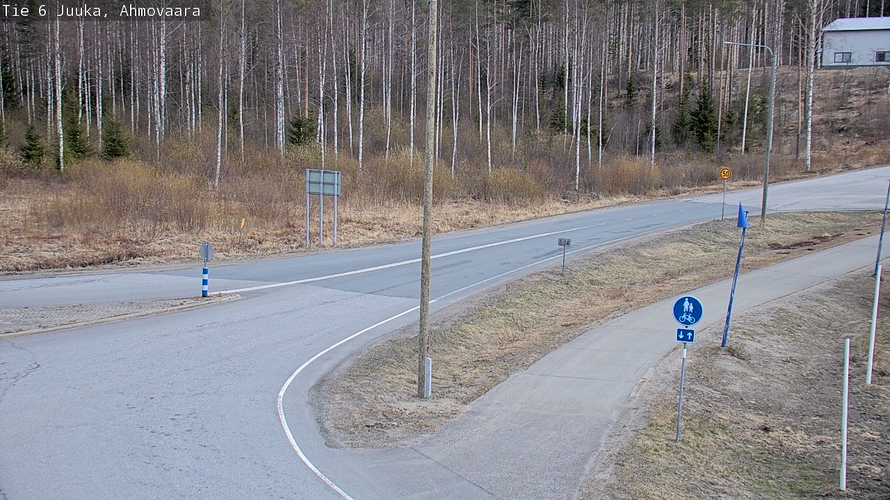Kelikamerat Kuva Tie 6 Juuka, Ahmovaara, Juuka, Pohjois-Karjala