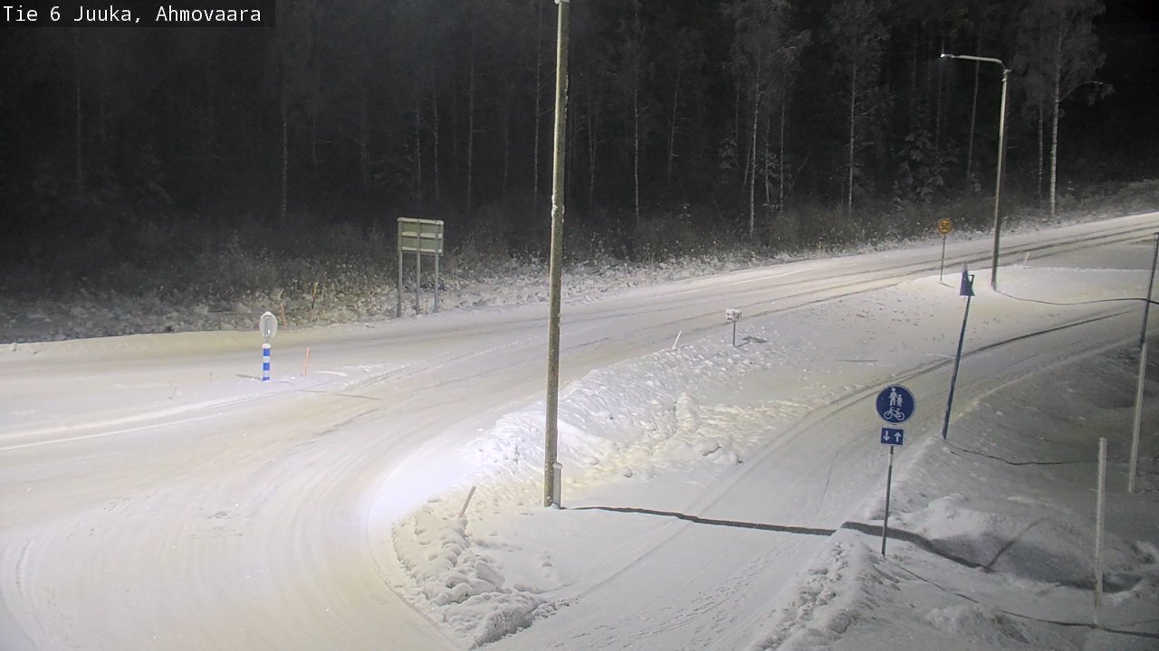 Kelikamerat Kuva Tie 6 Juuka, Ahmovaara, Juuka, Pohjois-Karjala