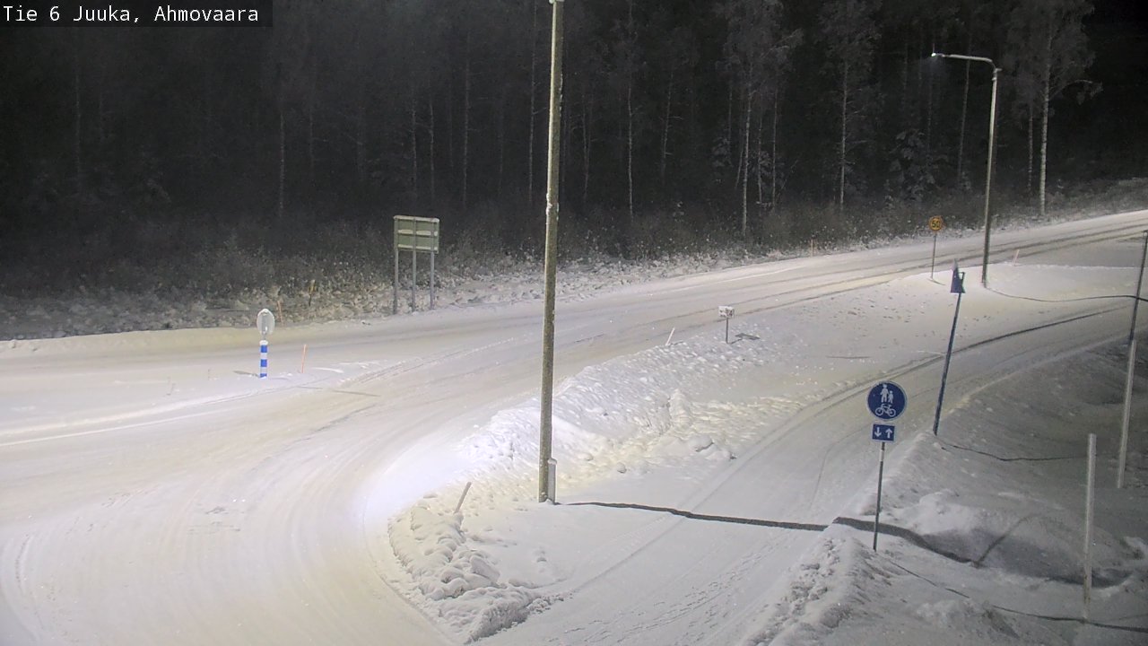 Kelikamerat Kuva Tie 6 Juuka, Ahmovaara, Juuka, Pohjois-Karjala