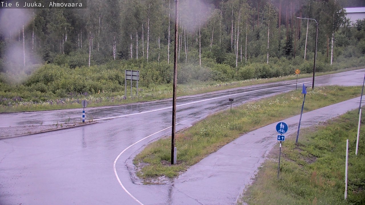 Kelikamerat Kuva Tie 6 Juuka, Ahmovaara, Juuka, Pohjois-Karjala