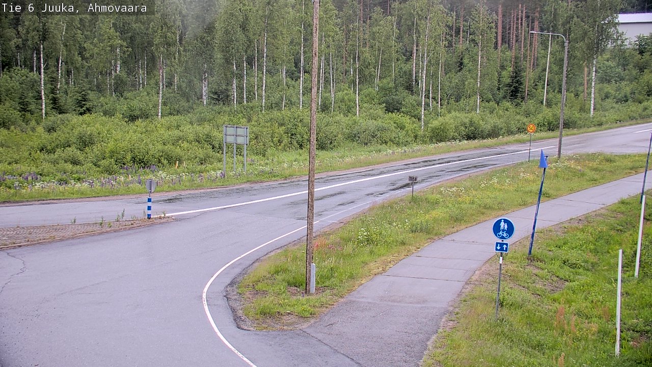 Kelikamerat Kuva Tie 6 Juuka, Ahmovaara, Juuka, Pohjois-Karjala