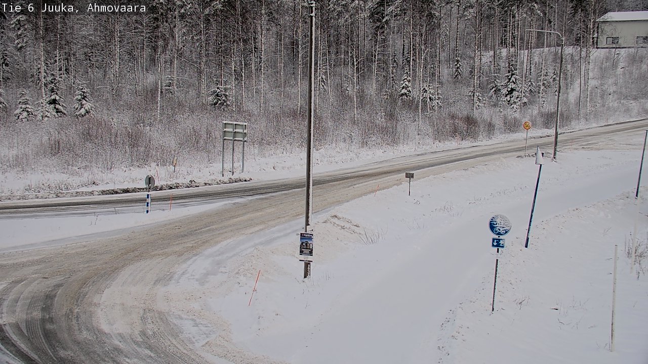 Kelikamerat Kuva Tie 6 Juuka, Ahmovaara, Juuka, Pohjois-Karjala