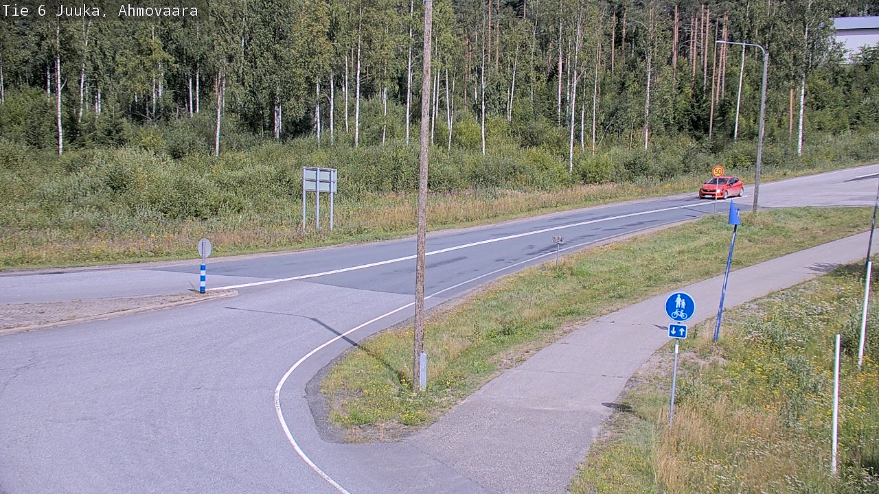 Kelikamerat Kuva Tie 6 Juuka, Ahmovaara, Juuka, Pohjois-Karjala