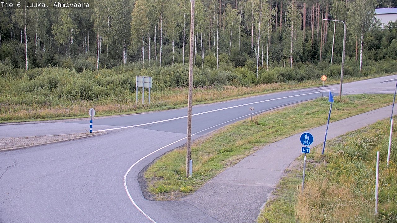 Kelikamerat Kuva Tie 6 Juuka, Ahmovaara, Juuka, Pohjois-Karjala