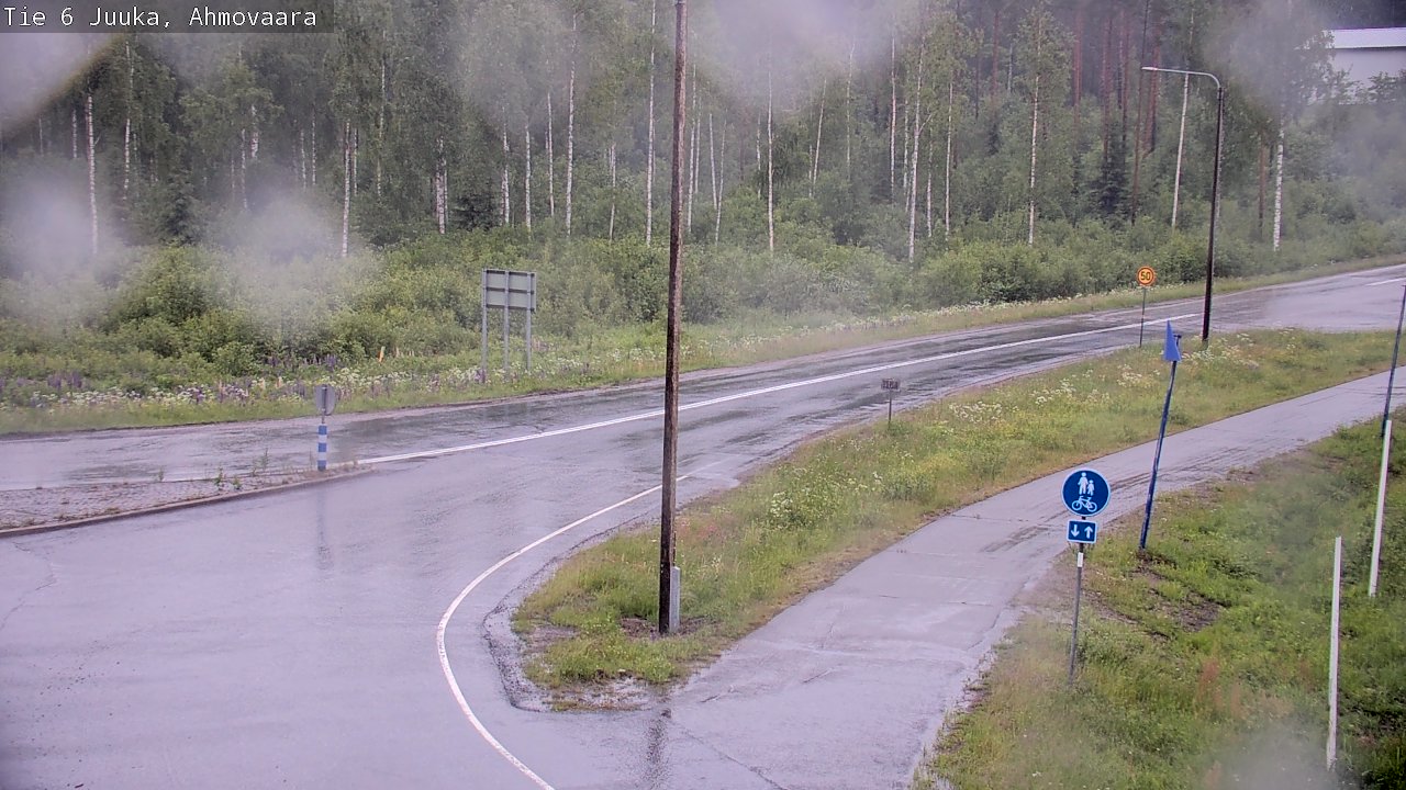 Kelikamerat Kuva Tie 6 Juuka, Ahmovaara, Juuka, Pohjois-Karjala
