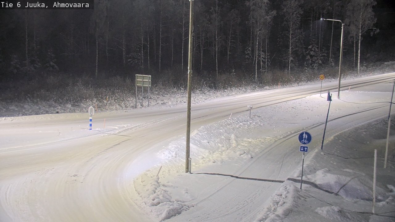 Kelikamerat Kuva Tie 6 Juuka, Ahmovaara, Juuka, Pohjois-Karjala