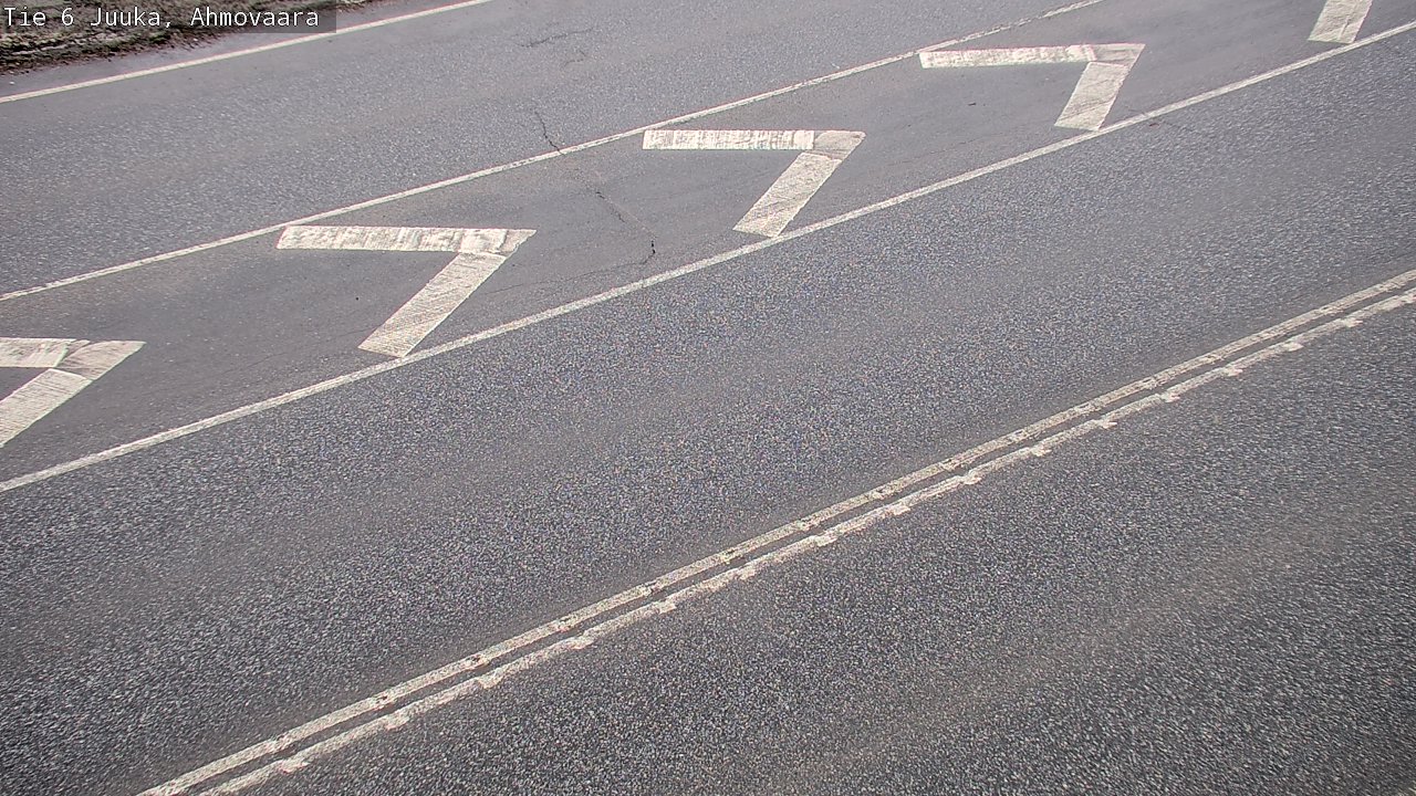 Weather Camera Image Väg 6 Juga, Ahmovaara, Juuka, Pohjois-Karjala