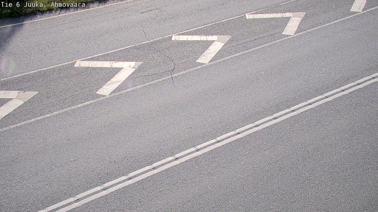 Weather Camera Image Väg 6 Juga, Ahmovaara, Juuka, Pohjois-Karjala