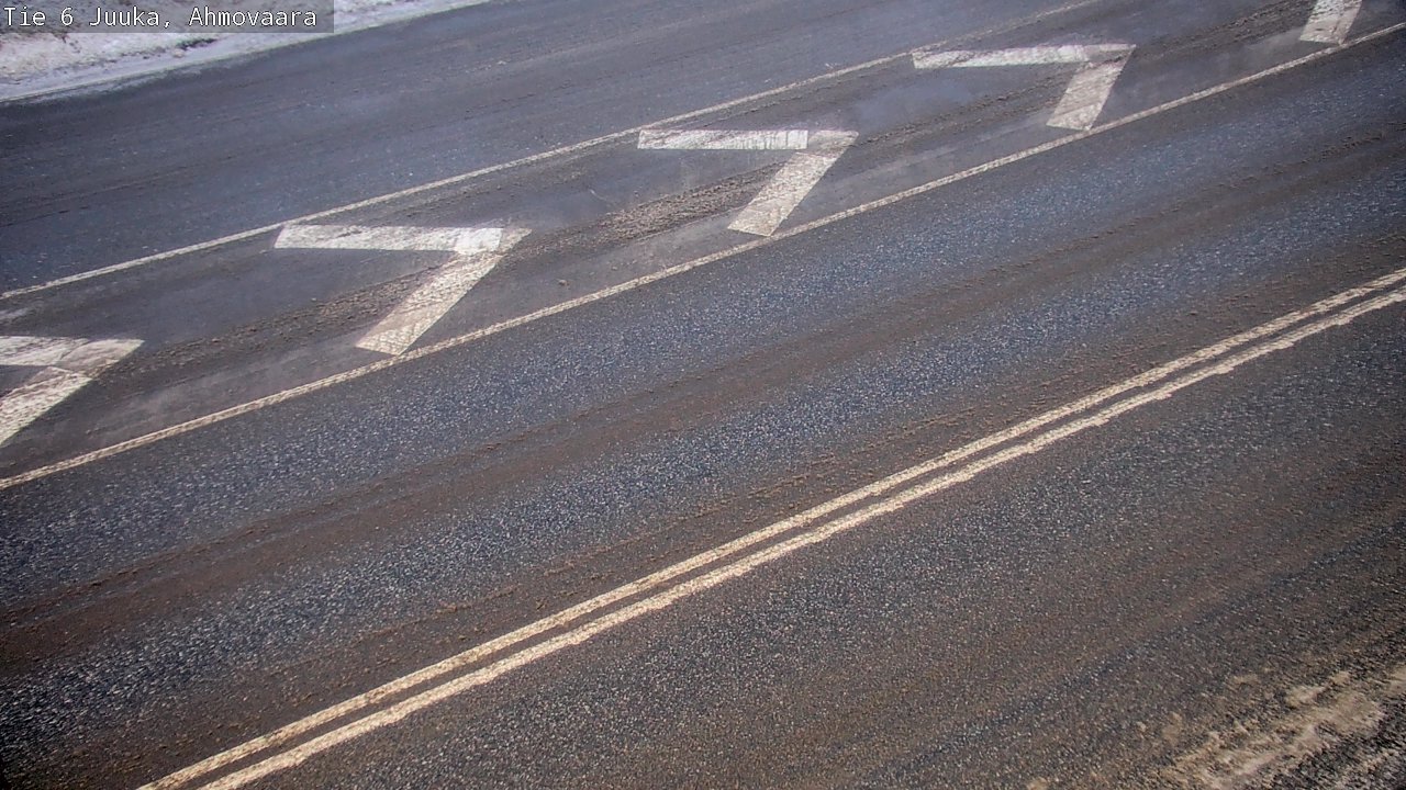 Weather Camera Image Road 6 Juuka, Ahmovaara, Juuka, Pohjois-Karjala