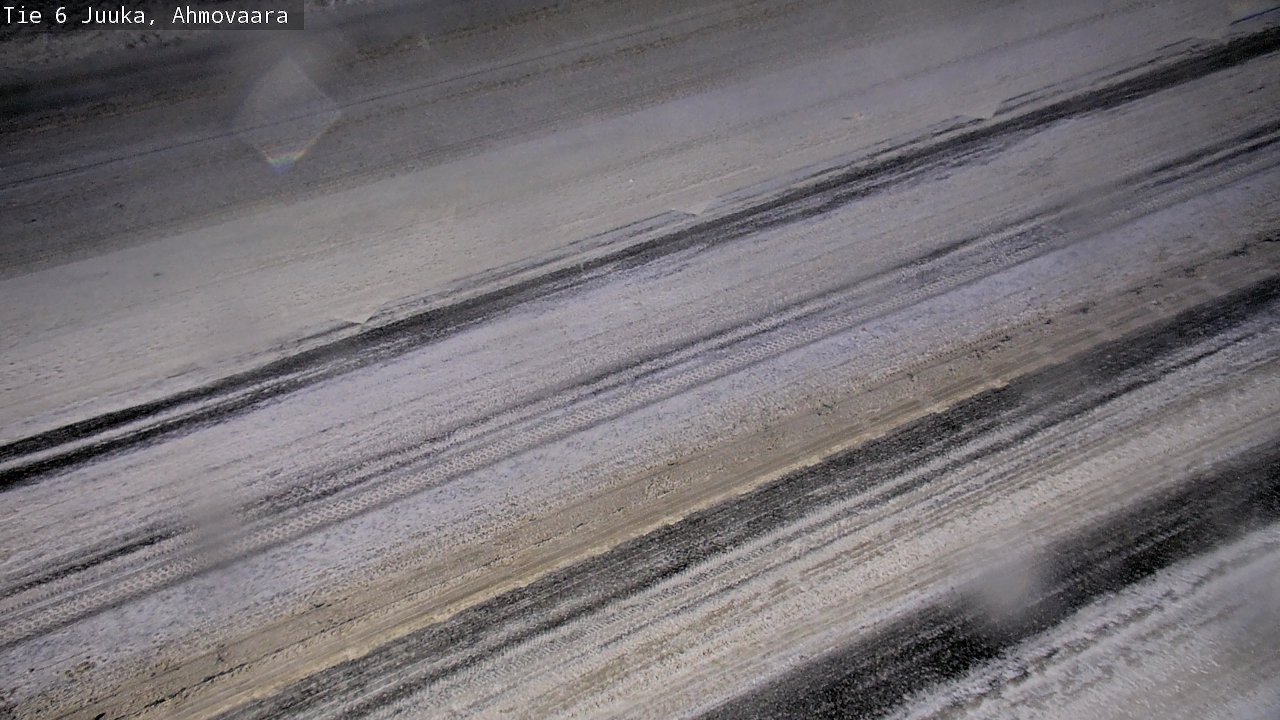 Weather Camera Image Road 6 Juuka, Ahmovaara, Juuka, Pohjois-Karjala