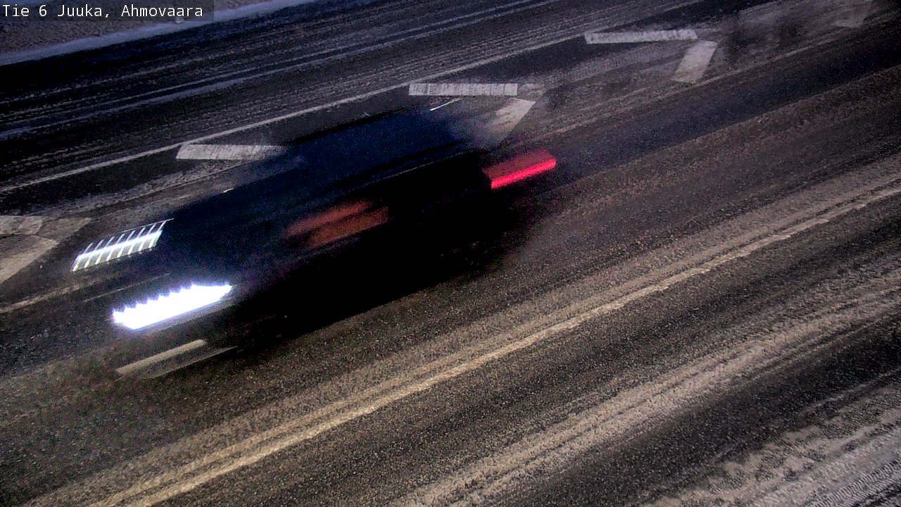 Weather Camera Image Road 6 Juuka, Ahmovaara, Juuka, Pohjois-Karjala