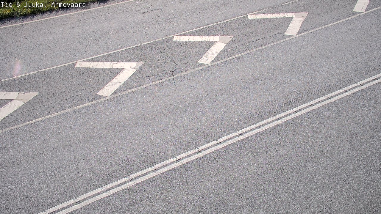 Weather Camera Image Väg 6 Juga, Ahmovaara, Juuka, Pohjois-Karjala