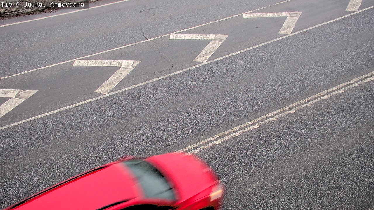 Weather Camera Image Väg 6 Juga, Ahmovaara, Juuka, Pohjois-Karjala