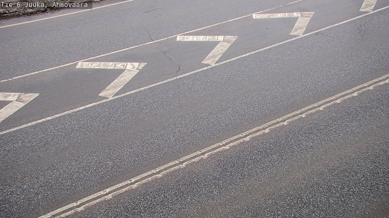Weather Camera Image Väg 6 Juga, Ahmovaara, Juuka, Pohjois-Karjala
