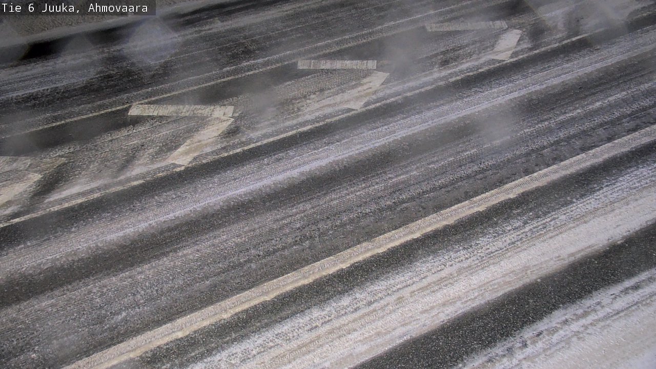 Weather Camera Image Road 6 Juuka, Ahmovaara, Juuka, Pohjois-Karjala