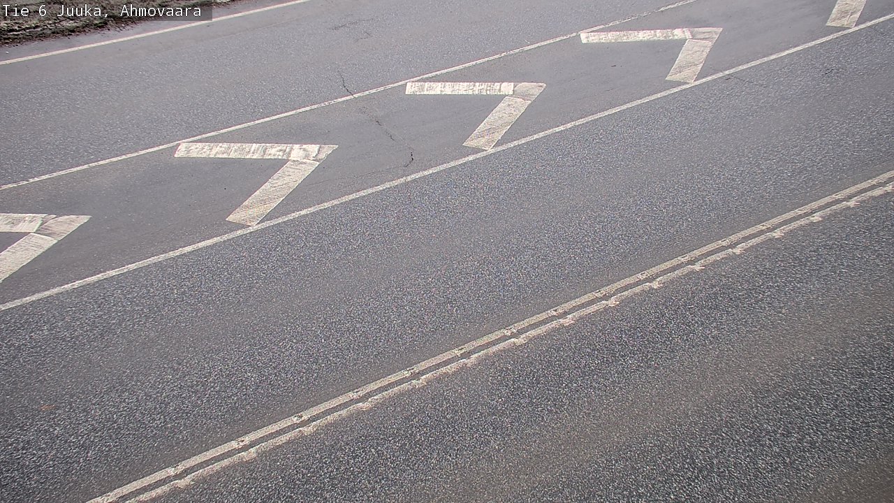 Weather Camera Image Väg 6 Juga, Ahmovaara, Juuka, Pohjois-Karjala