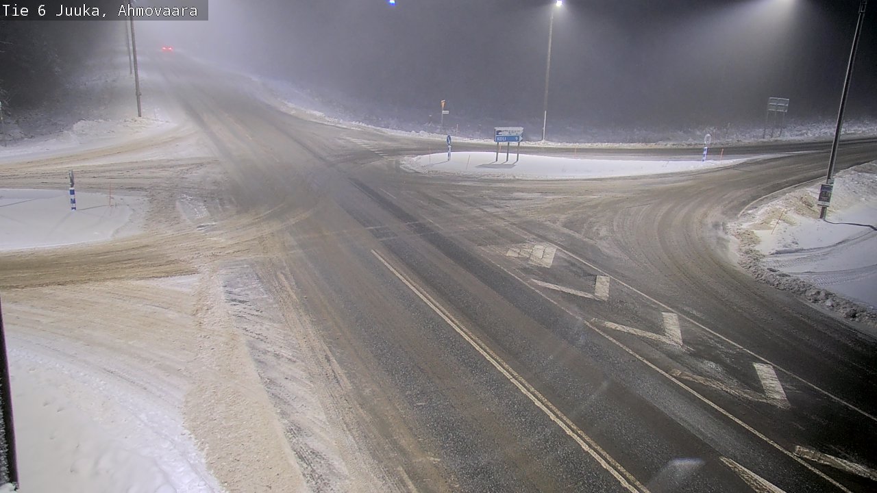 Weather Camera Image Road 6 Juuka, Ahmovaara, Juuka, Pohjois-Karjala