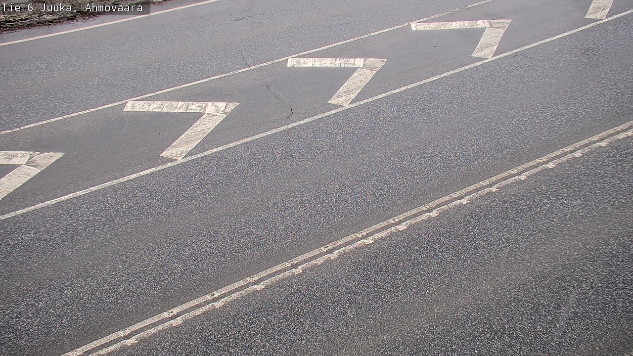 Weather Camera Image Väg 6 Juga, Ahmovaara, Juuka, Pohjois-Karjala