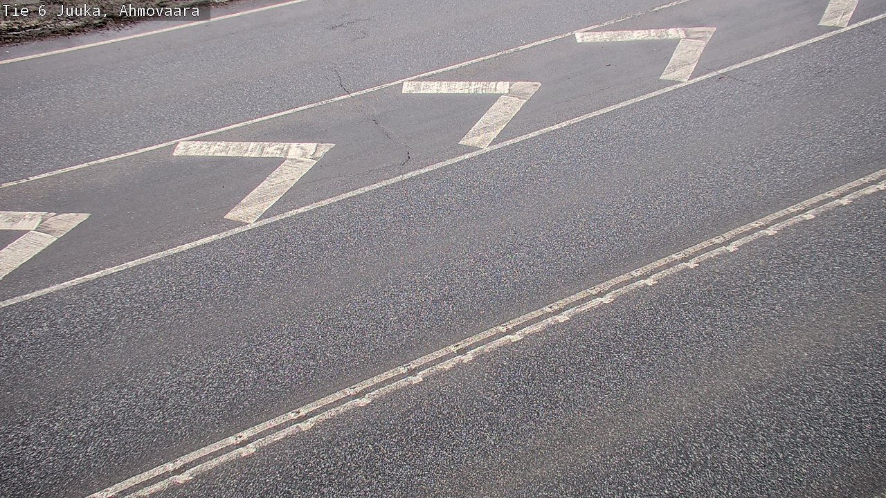 Weather Camera Image Väg 6 Juga, Ahmovaara, Juuka, Pohjois-Karjala