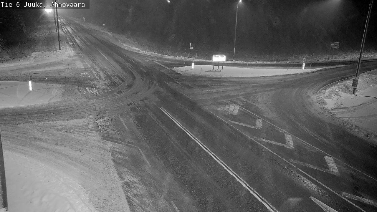 Weather Camera Image Road 6 Juuka, Ahmovaara, Juuka, Pohjois-Karjala