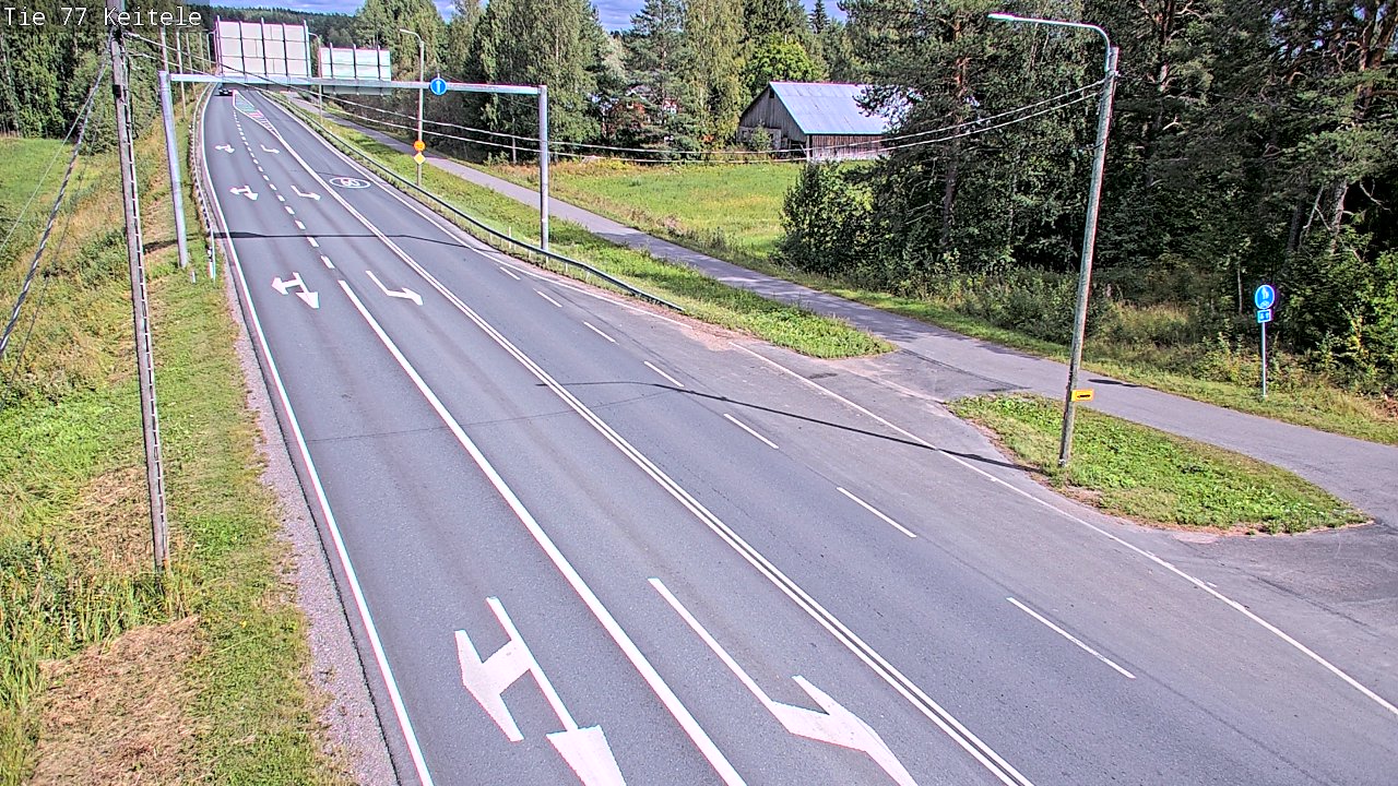 Kelikamerat Kuva Tie 77 Keitele, Keitele, Pohjois-Savo