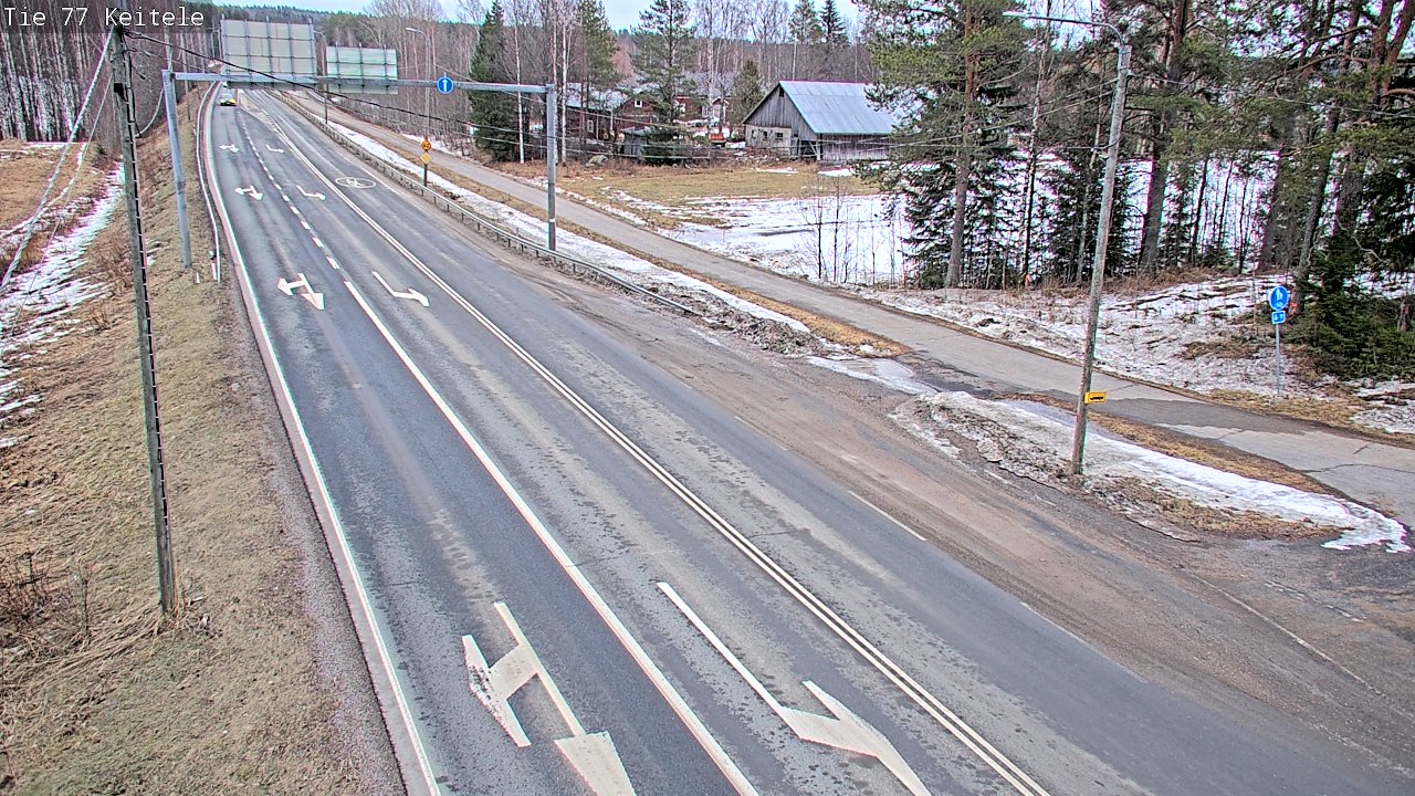 Kelikamerat Kuva Tie 77 Keitele, Keitele, Pohjois-Savo