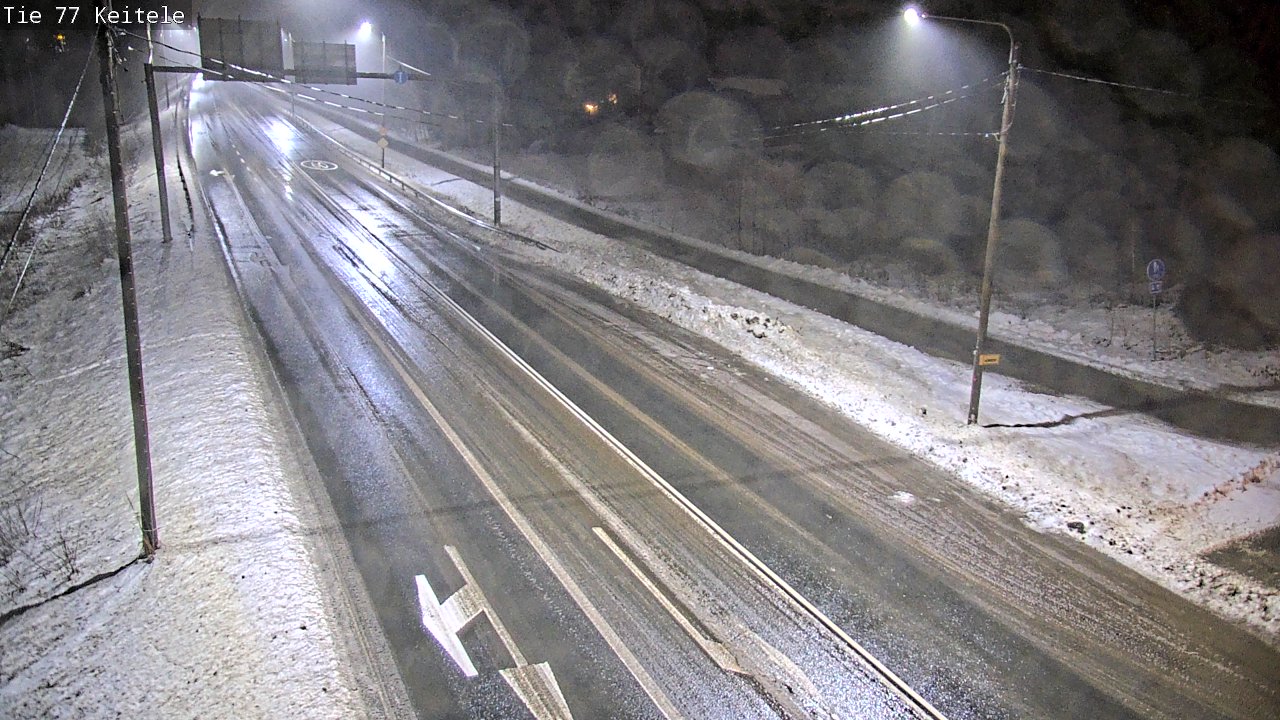 Weather Camera Image Väg 77 Keitele, Keitele, Pohjois-Savo