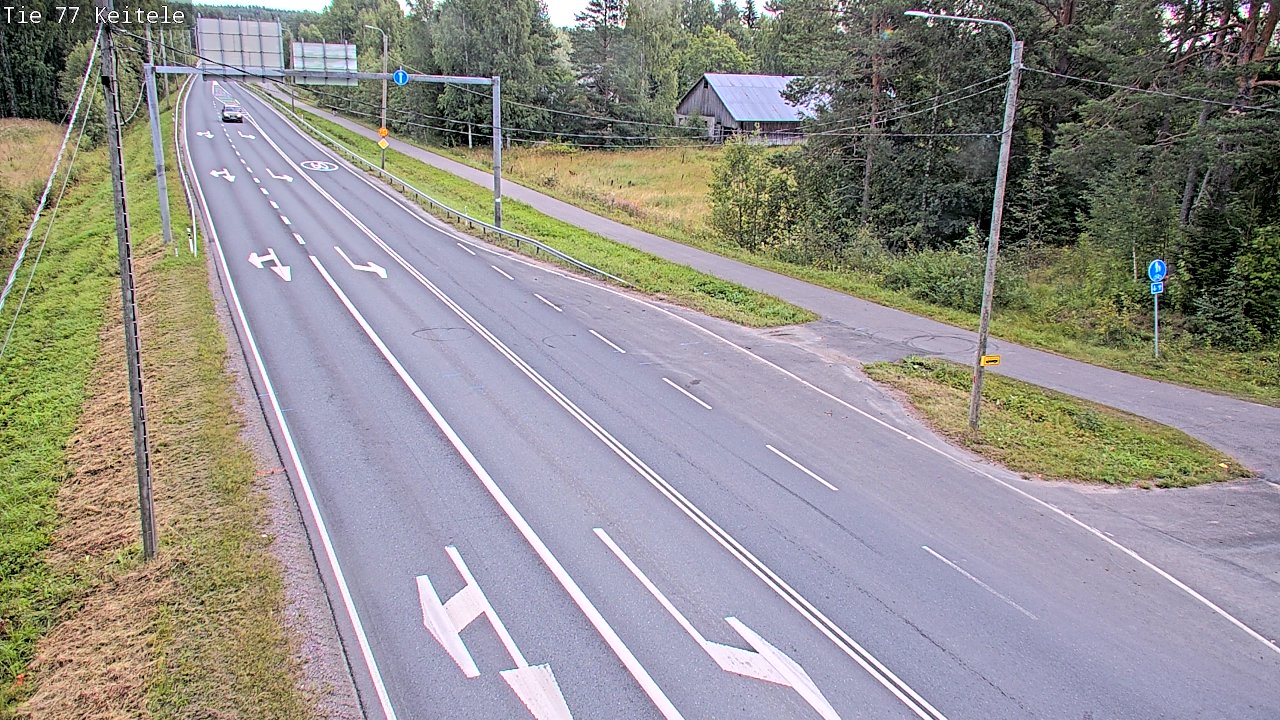 Kelikamerat Kuva Tie 77 Keitele, Keitele, Pohjois-Savo