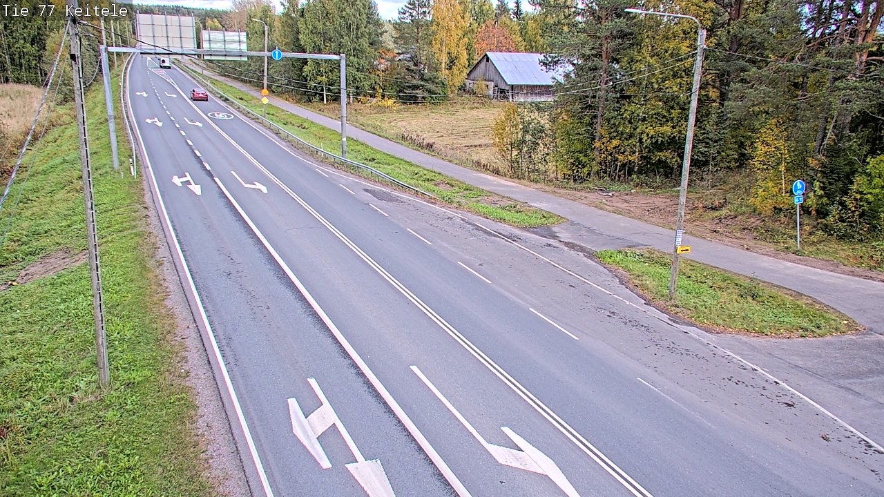Kelikamerat Kuva Tie 77 Keitele, Keitele, Pohjois-Savo
