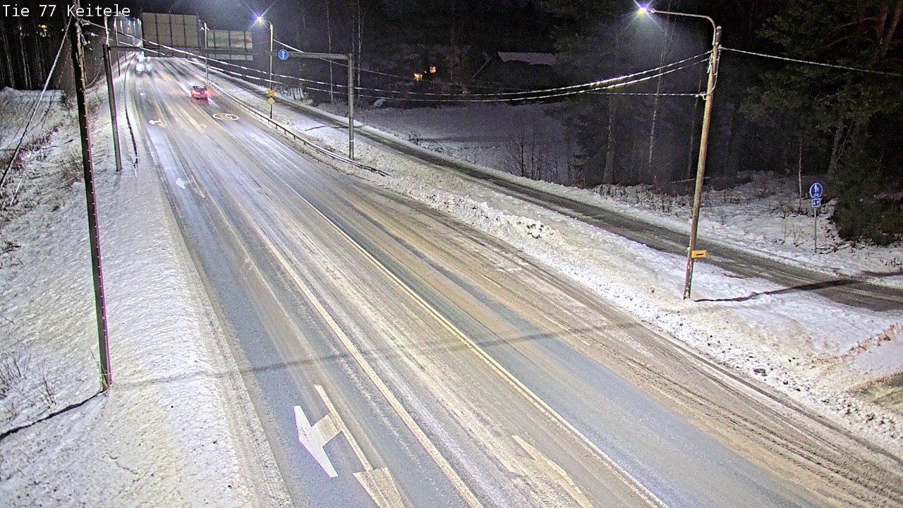 Weather Camera Image Väg 77 Keitele, Keitele, Pohjois-Savo