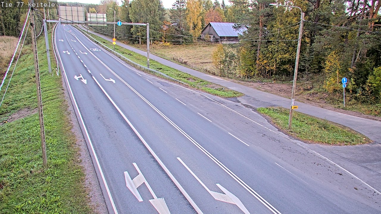 Kelikamerat Kuva Tie 77 Keitele, Keitele, Pohjois-Savo
