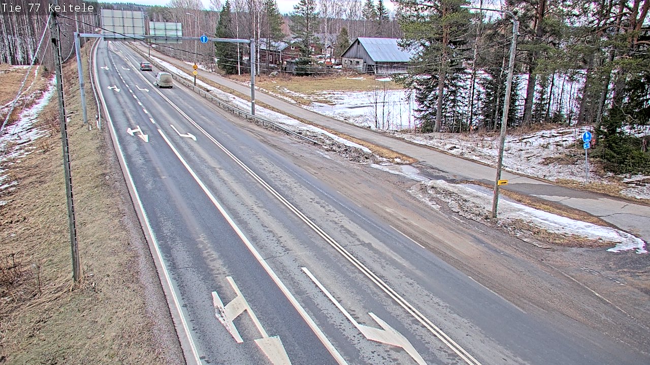 Kelikamerat Kuva Tie 77 Keitele, Keitele, Pohjois-Savo