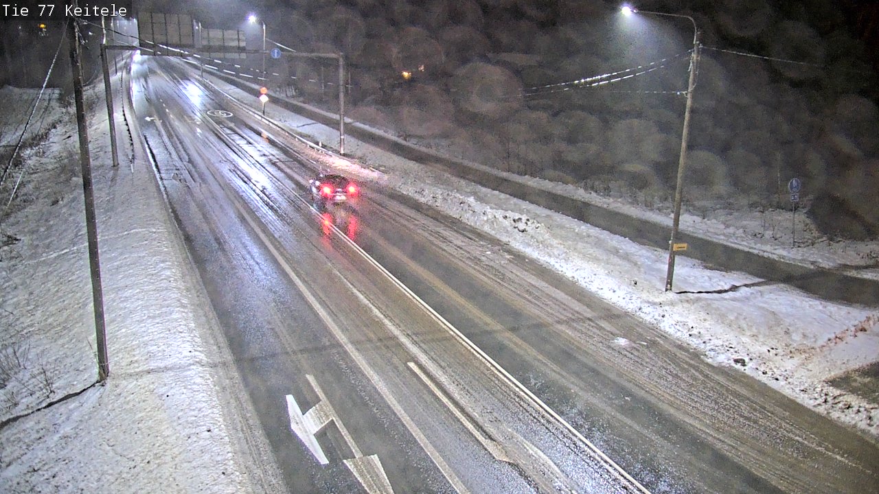 Weather Camera Image Väg 77 Keitele, Keitele, Pohjois-Savo
