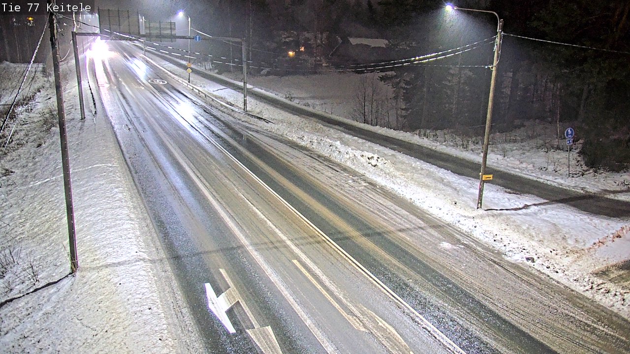 Weather Camera Image Väg 77 Keitele, Keitele, Pohjois-Savo
