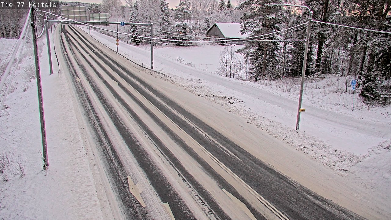Kelikamerat Kuva Tie 77 Keitele, Keitele, Pohjois-Savo