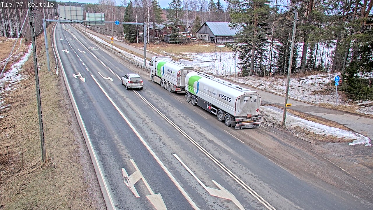 Kelikamerat Kuva Tie 77 Keitele, Keitele, Pohjois-Savo