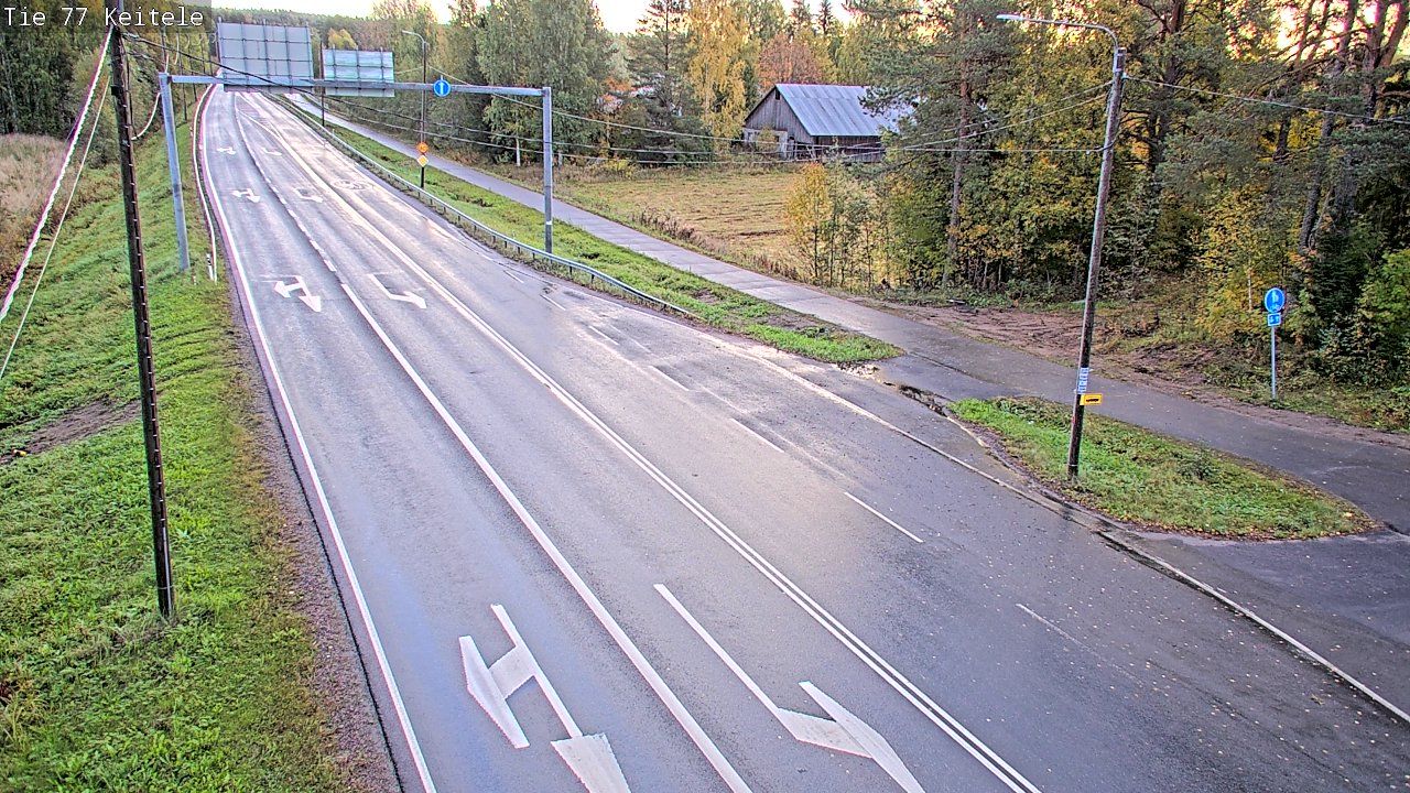 Kelikamerat Kuva Tie 77 Keitele, Keitele, Pohjois-Savo