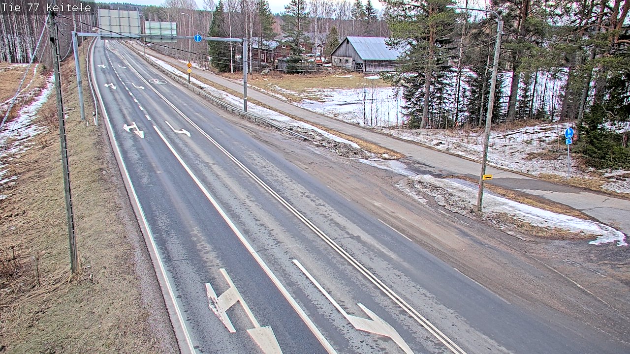 Kelikamerat Kuva Tie 77 Keitele, Keitele, Pohjois-Savo