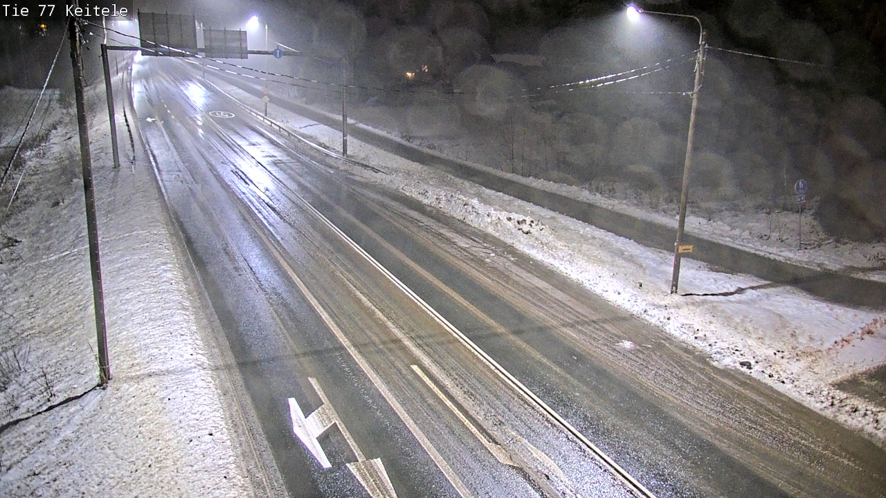 Weather Camera Image Väg 77 Keitele, Keitele, Pohjois-Savo