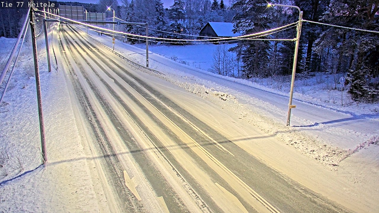 Kelikamerat Kuva Tie 77 Keitele, Keitele, Pohjois-Savo