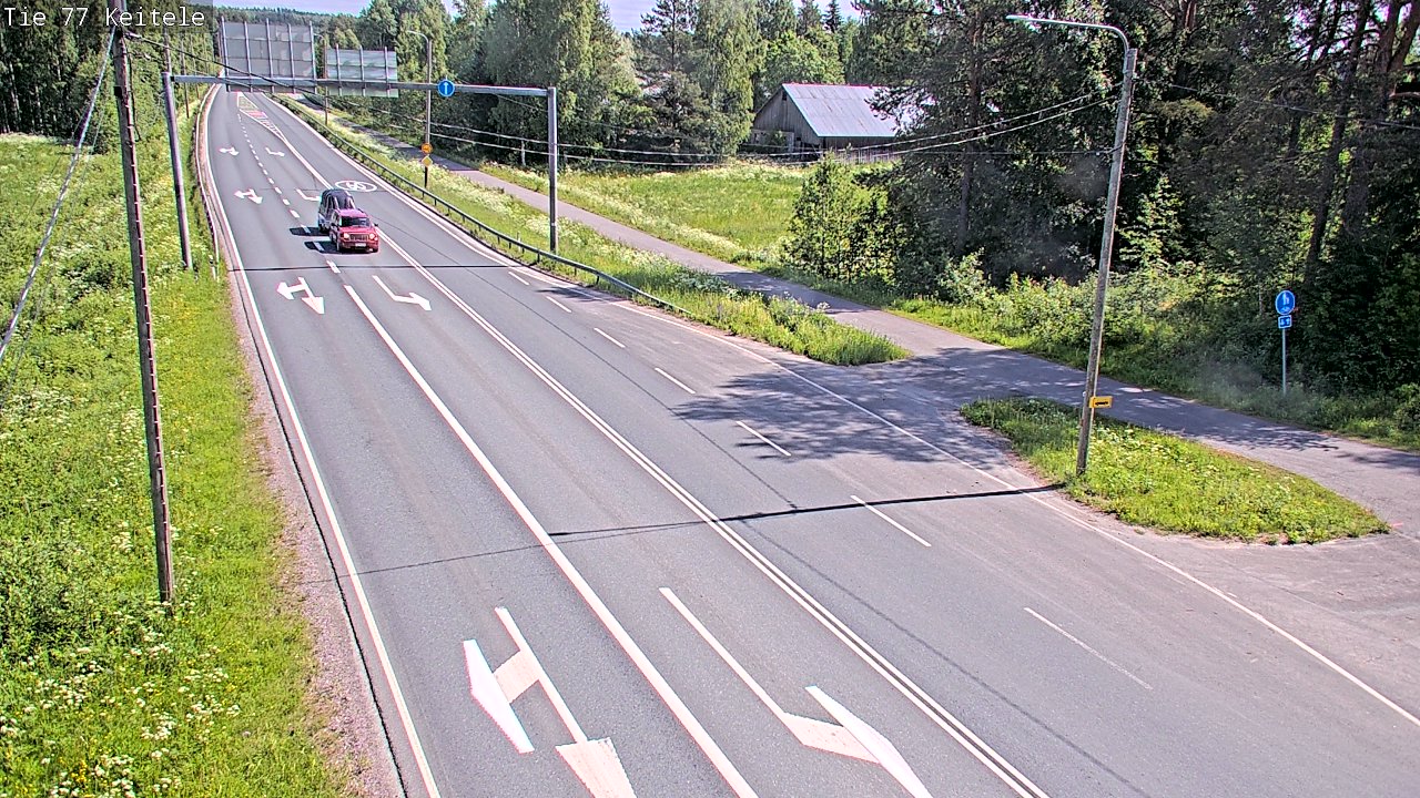 Kelikamerat Kuva Tie 77 Keitele, Keitele, Pohjois-Savo
