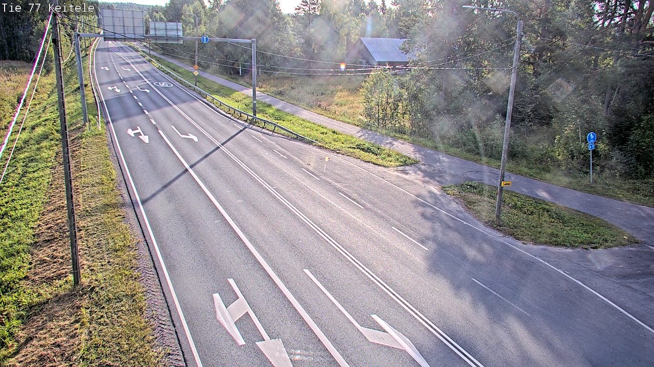 Kelikamerat Kuva Tie 77 Keitele, Keitele, Pohjois-Savo